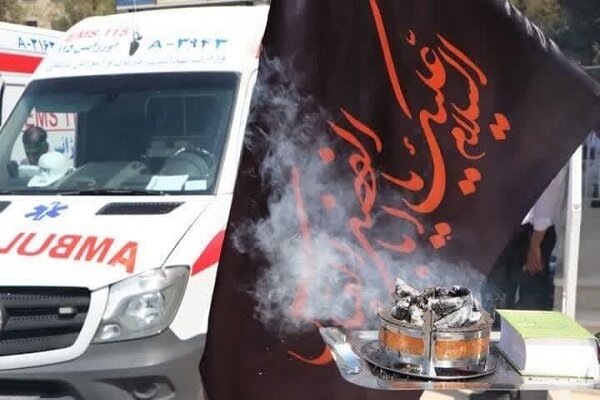 تیم های اورژانس در مرز بازرگان برای ارائه خدمات به زائران اربعین