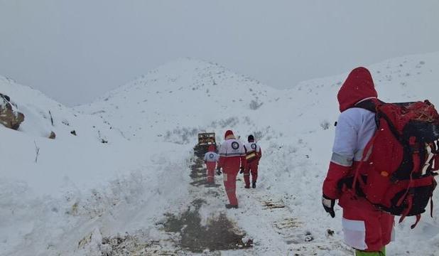 نجات ۱۴ نفر از دل کولاک سردشت
