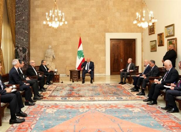 تاکید رئیس جمهور لبنان بر توسعه روابط دوستانه با ایران
