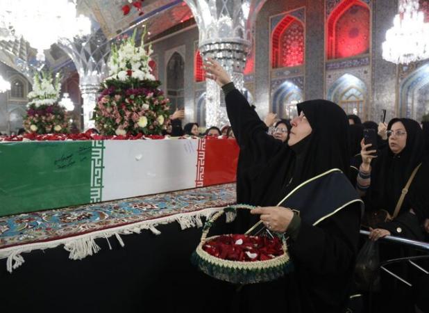 وداع با شهدای گمنام در آغوش هشتمین خورشید