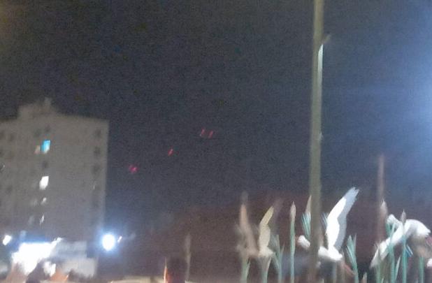 به کار افتادن سامانه پدافندی در بندرعباس