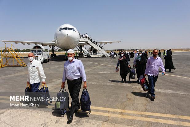 اول تیر ماه آخرین پرواز رفت حجاج انجام می شود