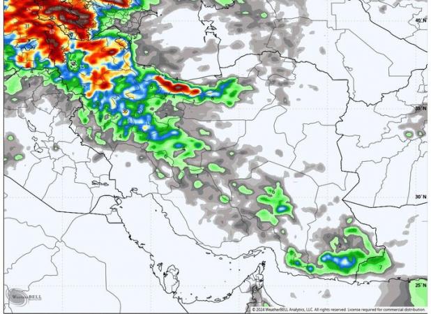 هشدار نارنجی هواشناسی به کشاورزان ۸ استان تا پایان روز جمعه