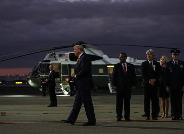 ترامپ وارد توکیو شد+ فیلم