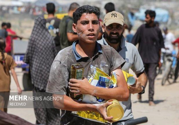آنروا: توزیع آمریکایی- صهیونیستی کمک‌هادر غزه مرگ را تشدید می‌کند