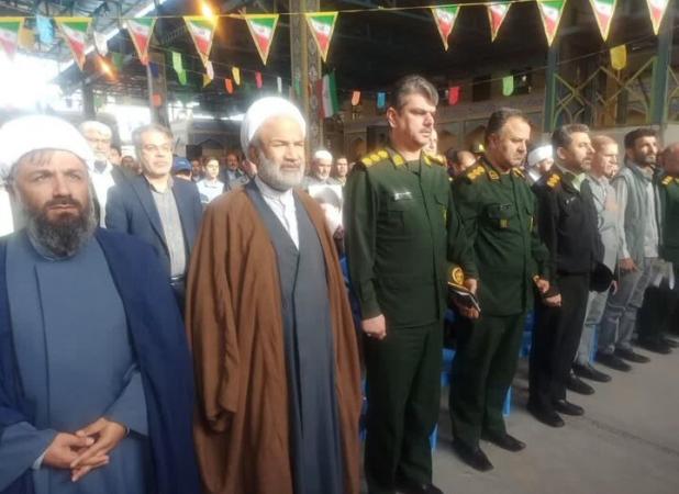 مراسم بزرگداشت ۹ دی در برازجان برگزار شد