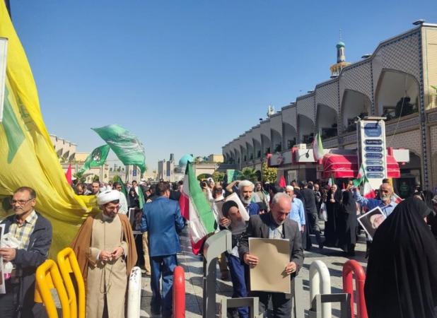 آغاز راهپیمایی «بشارت نصر» در مشهد مقدس