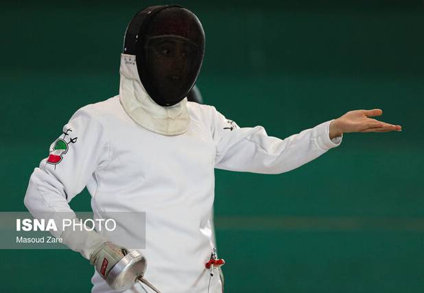 حذف زودهنگام دختر شمشیرباز ایران از جام جهانی گرجستان