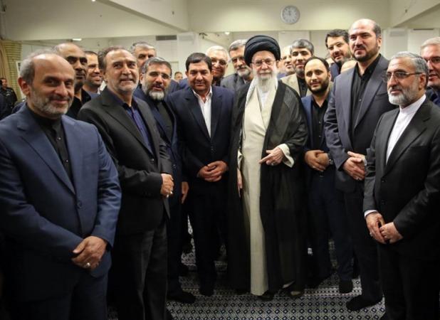 دیدار اعضای دولت سیزدهم با امام خامنه‌ای