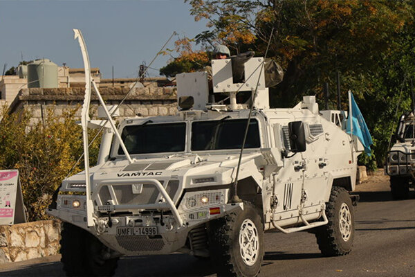 درگیری ساکنان جنوب لبنان با نیروهای یونیفل