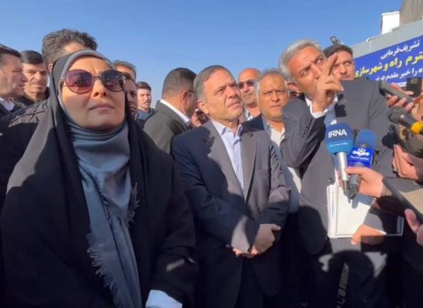 بازدید وزیر راه و شهرسازی از روند دوخطه کردن راه آهن زنجان-قزوین