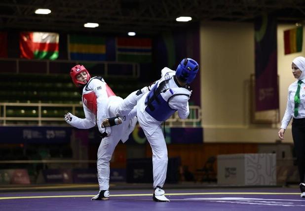 ملیکا میرحسینی برنز گرفت/ پایان کار تکواندو در بازی های اسلامی با ۸ مدال