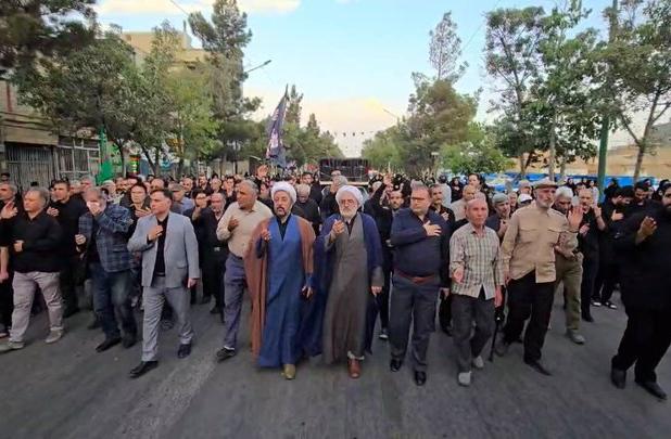 راهپیمایی جاماندگان اربعین در قوچان