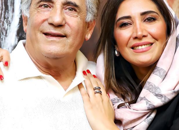 ژست‌های احساسیِ نیکی مظفری در آغوش پدرش جلب‌توجه کرد
