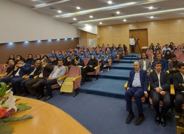 برگزاری مراسم بدرقه تیم ملی فوتسال بانوان