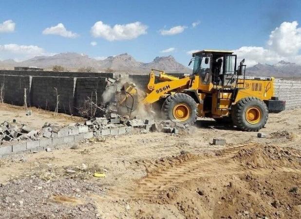 تخریب ۴۳ مورد ساخت‌وساز غیرمجاز در اراضی کشاورزی بخش مرکزی ری