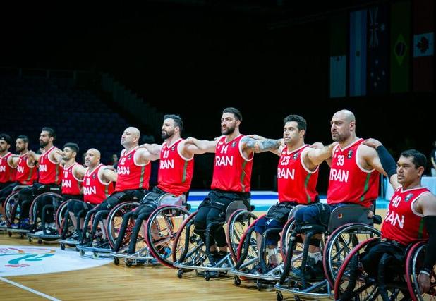 پیروزی مردان بسکتبال باویلچر ایران مقابل کره‌جنوبی