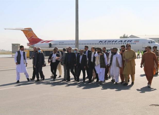 پروازهای کیش‌ایر به افغانستان آغاز شد + تصاویر