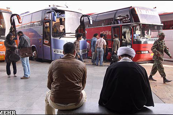 جابه‌جایی بیش از یک میلیون مسافر از پایانه‌های مسافربری شهرداری ق