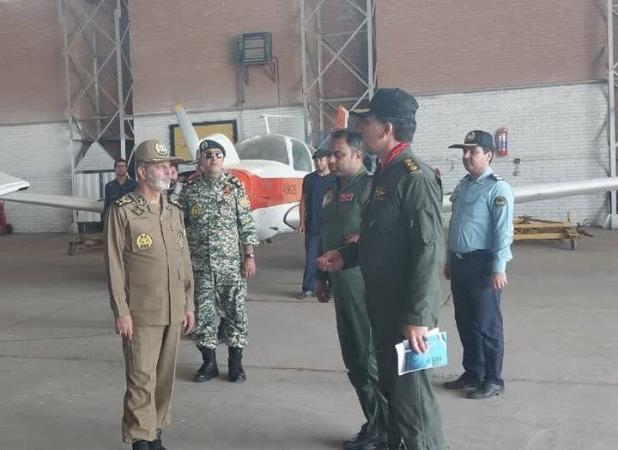 سرلشکر موسوی از پایگاه آموزش خلبانی شهید اکبری نهاجا بازدید کرد