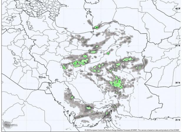 هواشناسی ایران ۷ بهمن؛ آغاز سامانه بارشی جدید در تمام کشور به جز ۲ استان