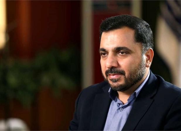 تماس تصویری وزیر ارتباطات با خارج از کشور+فیلم
