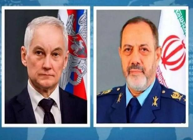 دیدار وزیران دفاع ایران و روسیه در مسکو