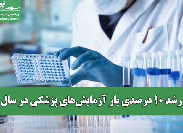 رشد ۱۰ درصدی بار آزمایش‌های پزشکی در سال/ چالش‌ها و راهکارها برای تأمین کیت‌ها و تجهیزات