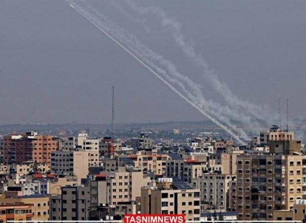 حملات راکتی مقاومت فلسطین به شهرک‌‌‌های صهیونیست‌نشین
