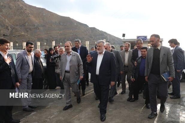 بازدید میدانی استاندار تهران از روستای امامزاده داوود(ع)