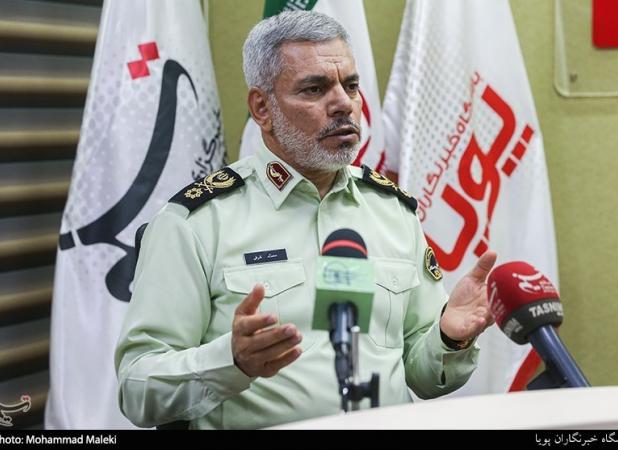 تأمین امنیت راهپیمایی اربعین با ۱۵ هزار نیرو و ۶ قرارگاه استانی