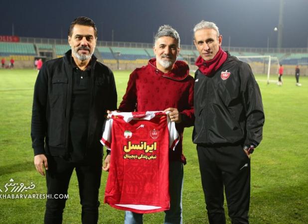 حضور مهدی شیری در بازی امشب پرسپولیس _ پاختاکور!