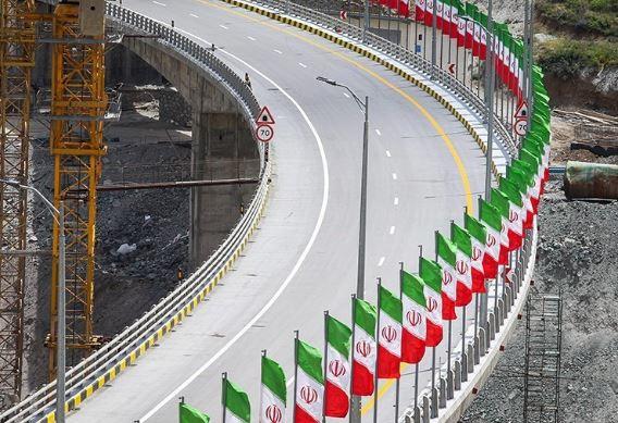 افتتاح پیچید‌ه‌ترین‌ آزادراه ایران با حضور رئیس جمهور