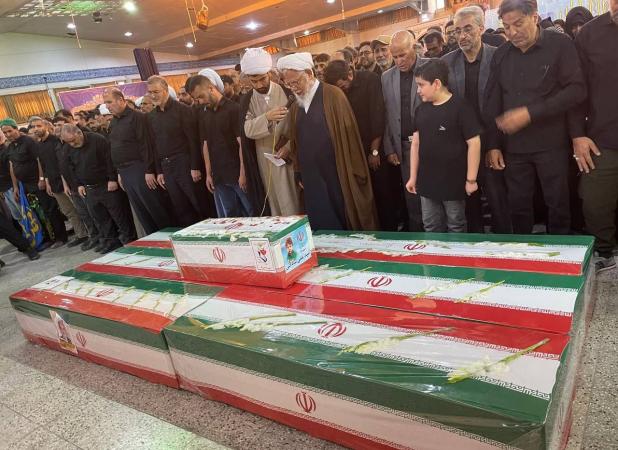 تشییع خانوادگی دانشمند هسته‌ای در بهشت زهرا