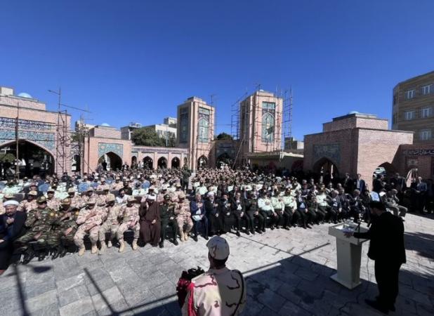 آیین گلباران گلزار مطهر شهدا در اردبیل برگزار شد
