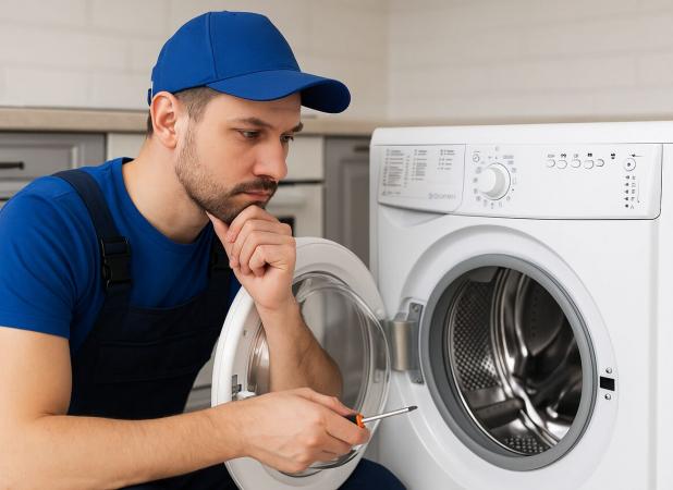عیب یابی ماشین لباسشویی ایندزیت و رفع خرابی به روش ساده