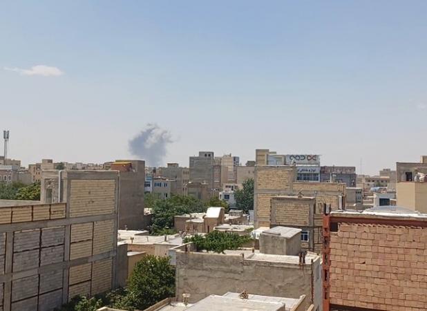 مشاهده دود غلیظ در اطراف تبریز