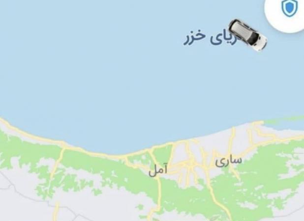 اختلال جی‌پی‌اس این تصویر عجیب را به وجود آورد