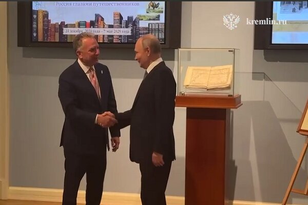 دیدار فرستاده ویژه ترامپ با «پوتین»+ فیلم