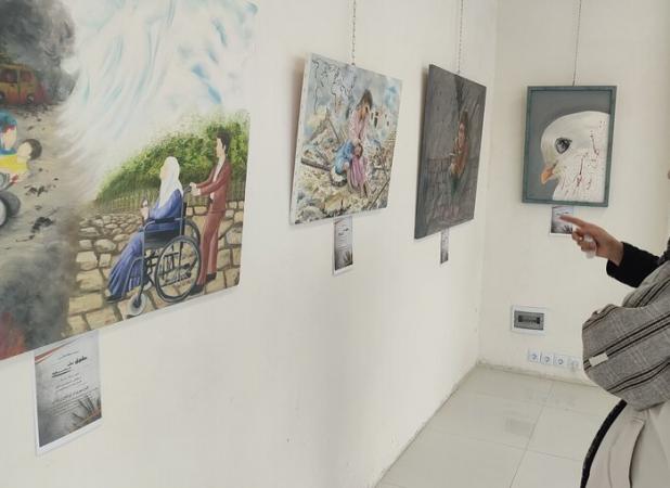 افتتاح نمایشگاه «حقوق بشر در سایه» در زیباکنار رشت