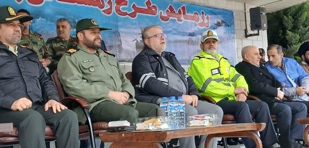 آغاز رزمایش زمستانی پلیس راه مازندران با حضور گسترده دستگاه‌های امدادی