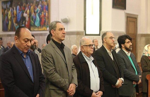 سخنگوی شهرداری تهران به کلیسای ارامنه رفت