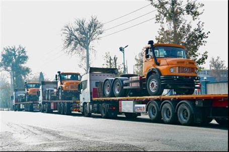 ارسال نخستین محموله صادراتی ایران‌خودرو دیزل به قاره آفریقا