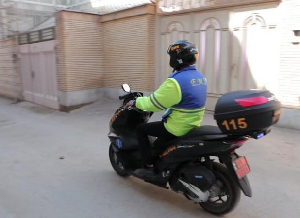 میرجلیلی: اورژانس موتوری در یزد راه‌اندازی شد