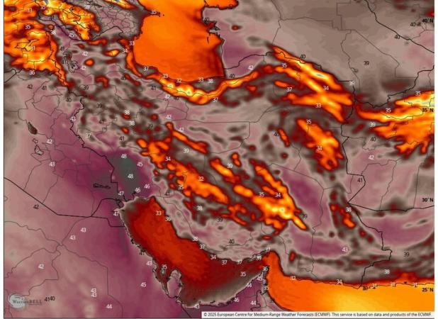 ورود موج جدید گرمای بی‌سابقه به کشور؛ رگبار باران در ۳ استان