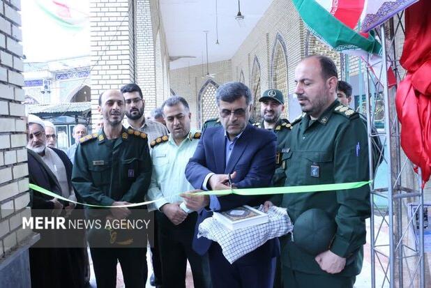 نمایشگاه «اسوه بسیج» در آستانه اشرفیه افتتاح شد