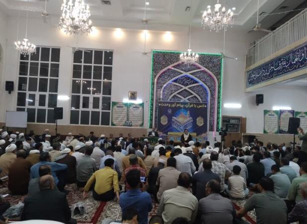 برگزاری محفل انس با قرآن، پیام آور وحدت در تربت جام 