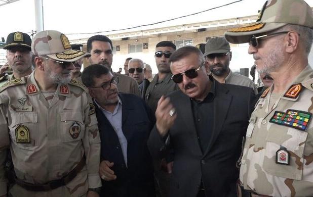 سردار رادان با وزیر کشور عراق در مرز مهران دیدار کرد