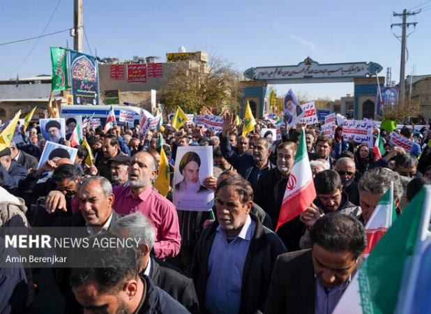 راهپیمایی «جمعه خشم» در شیراز برگزار شد