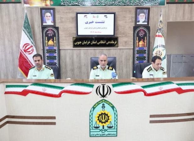 کاهش ۱۰ درصدی سرقت  وقوع ۶ فقره قتل در خراسان جنوبی
